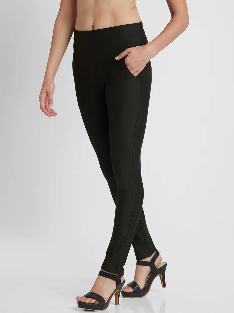 globus Women Mid-Rise Skinny Fit Treggings