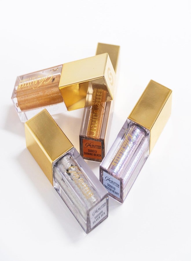 Sistar Glo Glitter Eyeshadow Ultra Glitter Rich Shine Stunning Application Day or Night Hydrating Finish (Rose Gold) - Image 4