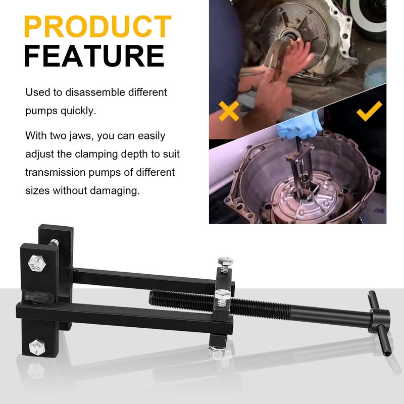 Deargooday Automatic Transmission Pump Puller with Adjustable Jaws - Image 3