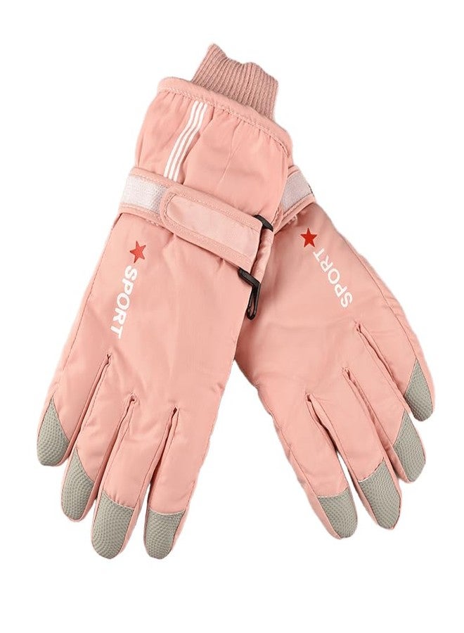 OVOY Kids-Winter-Ski-Snow-Warm-Gloves - Water-Windproof Cold Weather Cycling Snowboard Gloves for Boys Girls (for 5-10 Years) - Image 5