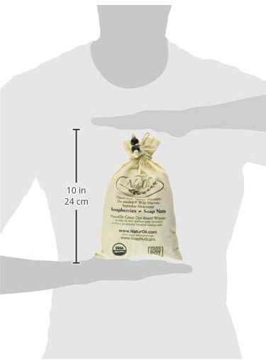 naturoli Soap NutsSoap Berries  8oz Organic 120 Loads  18X Travel Bottle Select Seedless  1 Wash Bag 8pg info Tote Bag Organic Laundry Soap  - Image 3