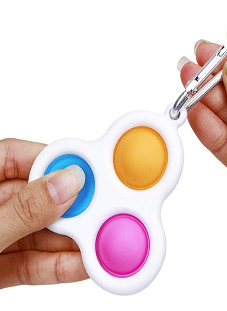 NQOOH - 5 Pieces Simple Dimple Fidget Toy Assorted Sensory Toys - Image 1