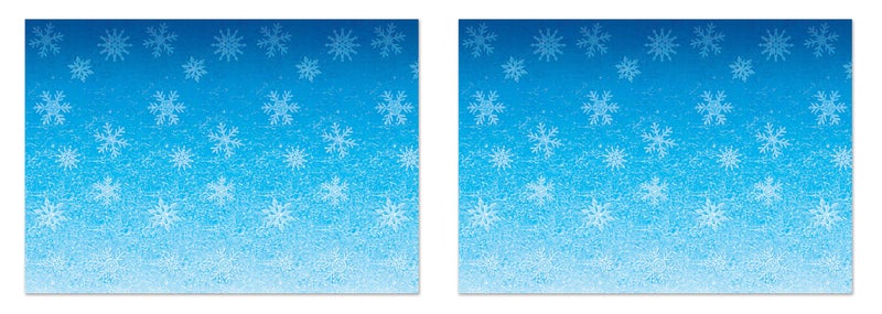 Beistle Snowflake Wall Backdrops 4 x 30 Pack of 2 Photo Backdrop Easy to Adhere Wall Covering Party Decor Winter Backdrop Winter Wonderland Snowflakes Ice Holiday Scene - Image 2