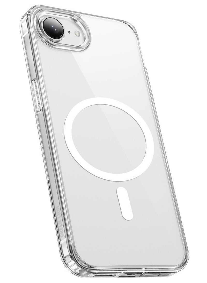 GREEN LION iPhone 16e Crystal Clear Case MagSafe Back Cover with  High-Grade Protection &  Optical Clarity /  Anti-yellowing /  Made with Strong N52 Magnets /  Scratch Resistant / Drop & Collision Protection - Transparent - Image 1