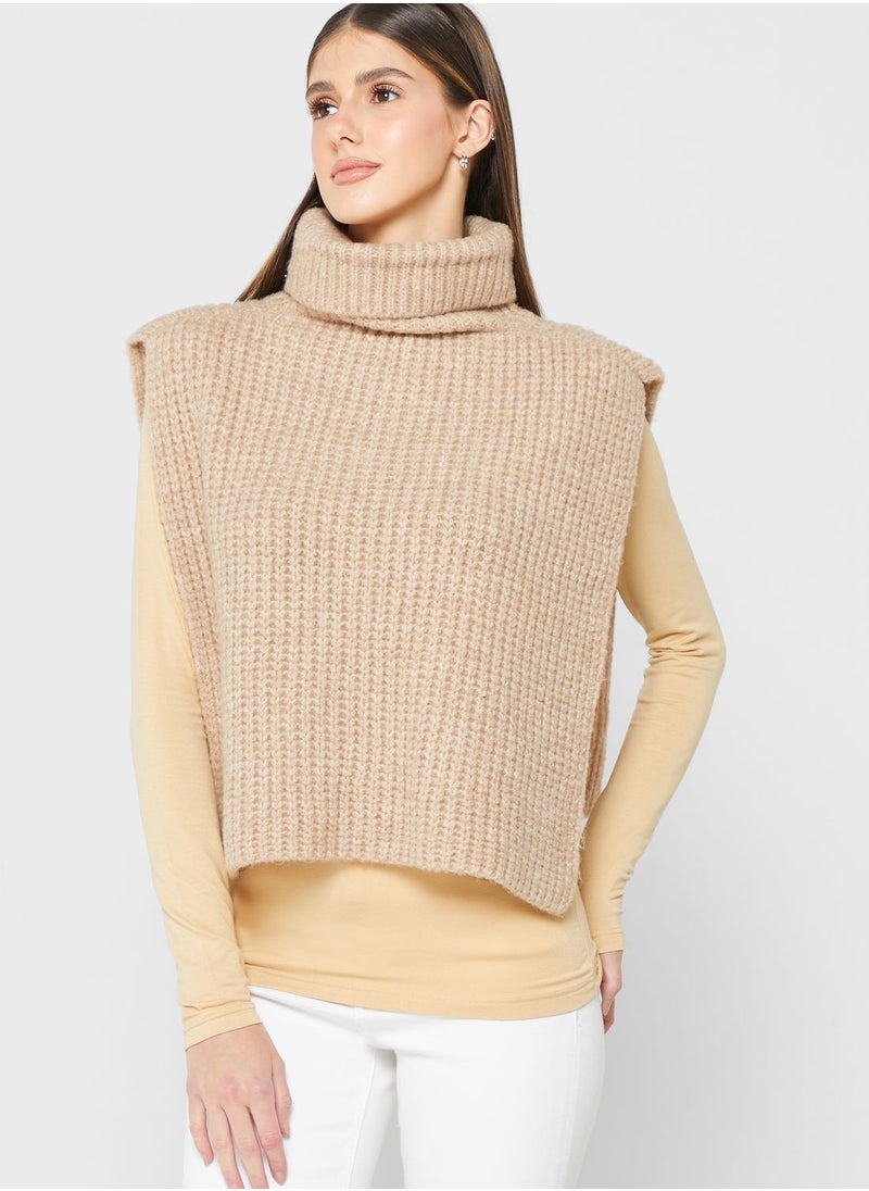 Marks & Spencer - Knitted Poncho - Image 1