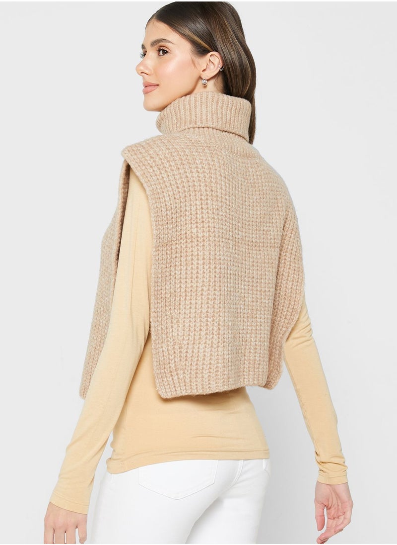 Marks & Spencer - Knitted Poncho - Image 1