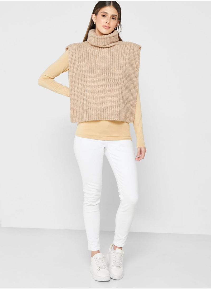 Marks & Spencer - Knitted Poncho - Image 1
