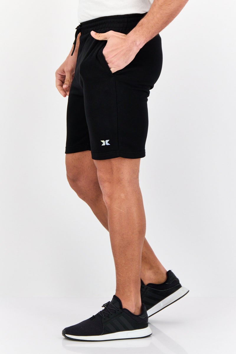 RBX Men Sportswear Fit Training Shorts, Black  - Image 4