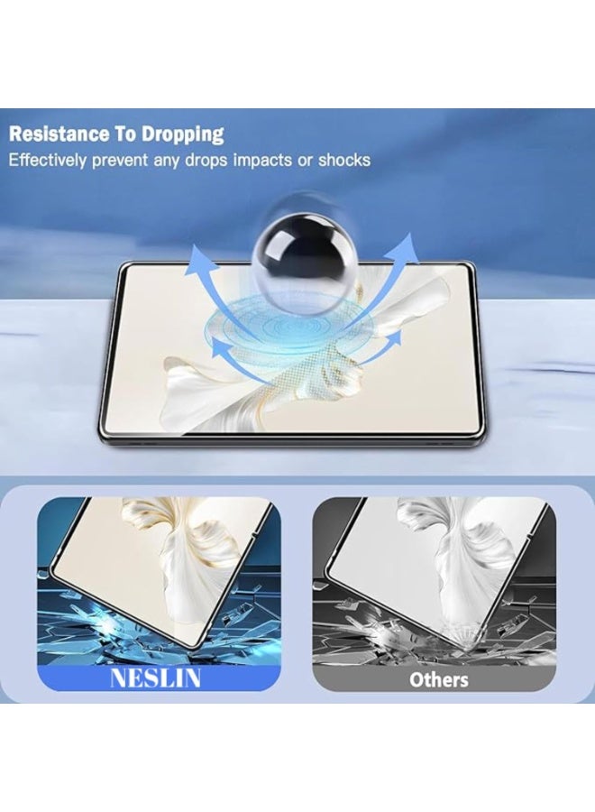 Screen protector compatible with Honor Pad 9 12.1 inch 2024 film, 9H high-definition tempered glass screen protector, scratch-resistant and bubble-free for Honor Pad 9 12.1 inch 2024 (piece) - Image 4