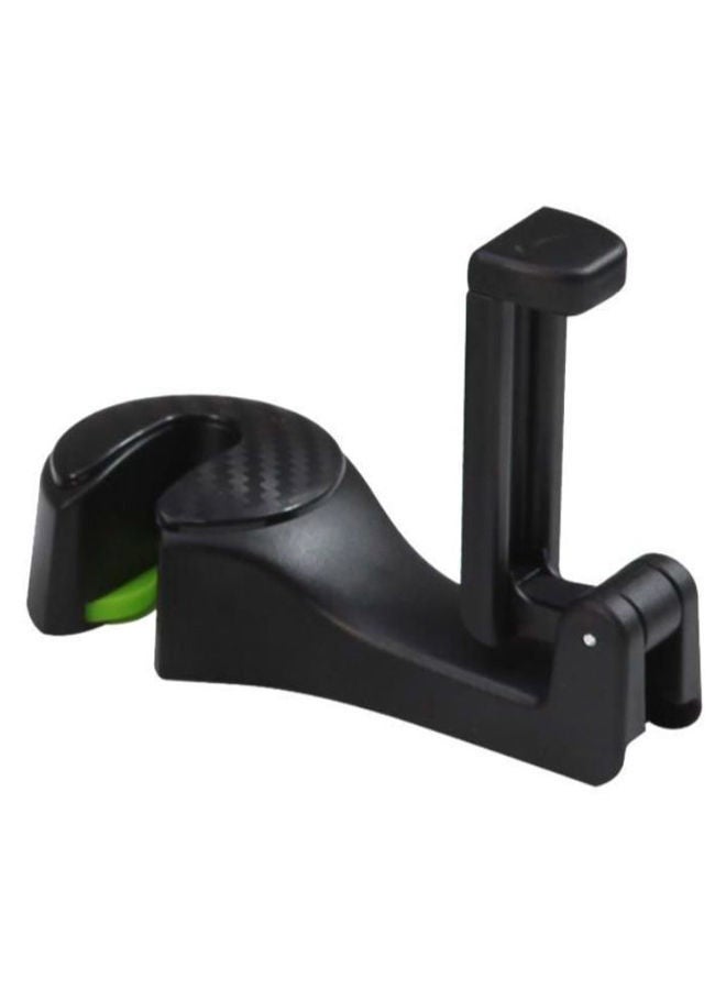 NIBEMINENT 2-Piece Car Back Seat Phone Holder Bag Hanger Hook Set - Image 1