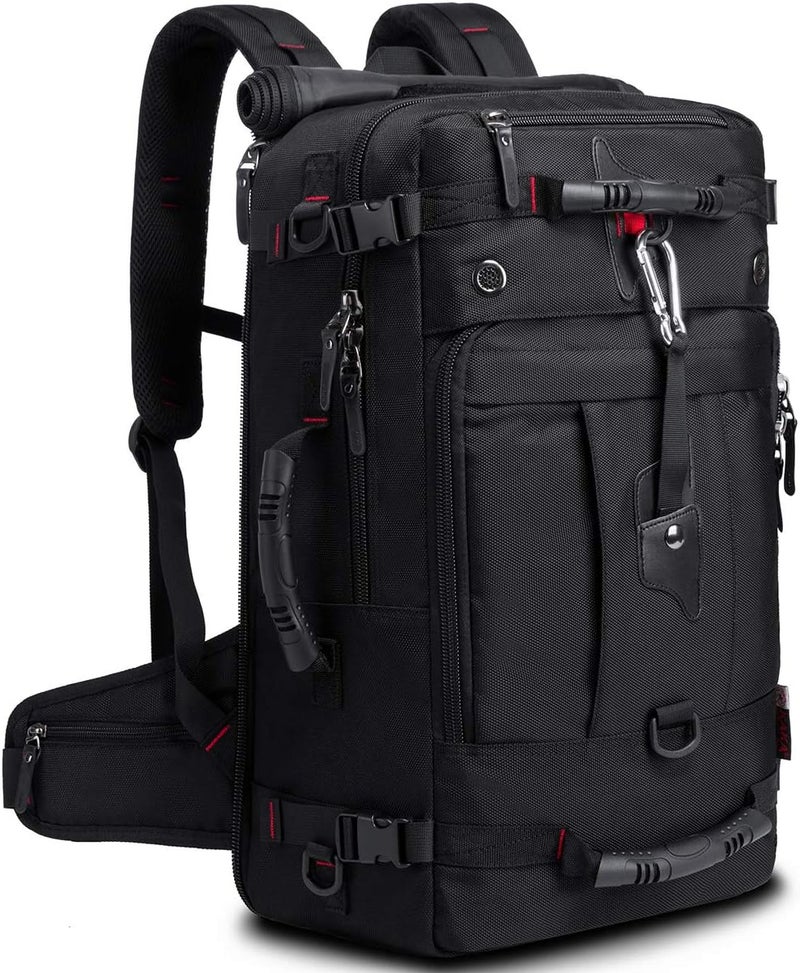 KAKA Travel Backpack, Carry On Backpack Durable Convertible Duffle Bag Fit for 15.6 Inch Laptop for Men and Women(Medium 35L) - Image 1