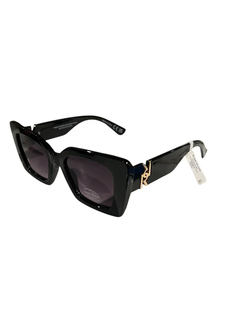 RIVER ISLAND Square Cateye Sunglasses