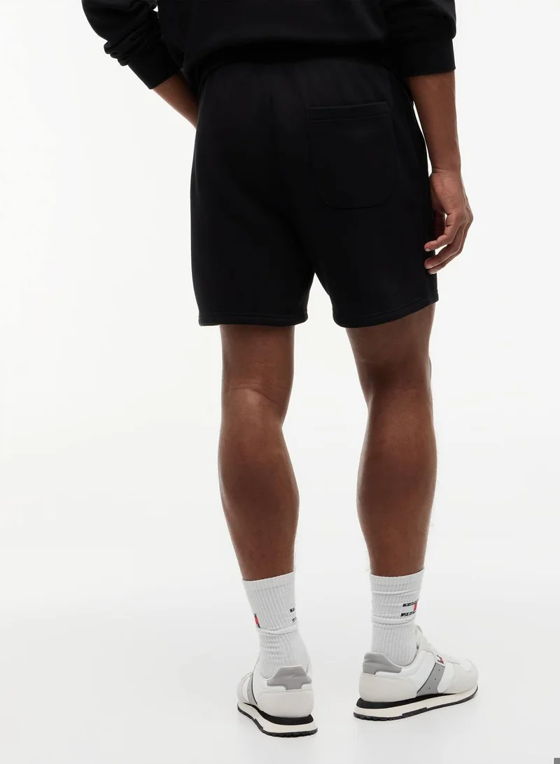 Tommy Jeans Black Flag Beach Shorts for Men | Best Price UAE