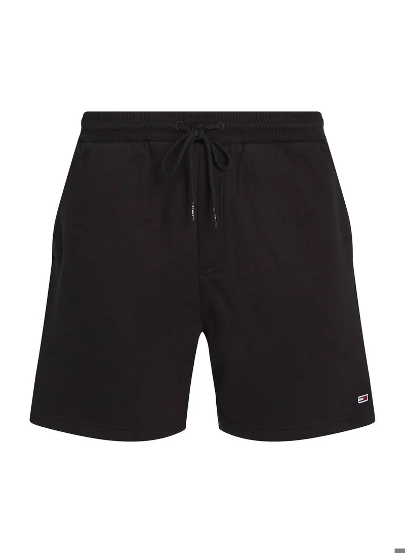 Tommy Jeans Black Flag Beach Shorts for Men | Best Price UAE