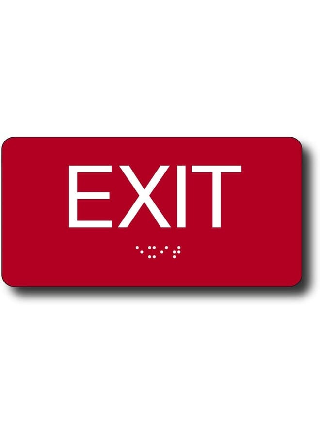 ADA - Compliant Sign With Braille - Image 1