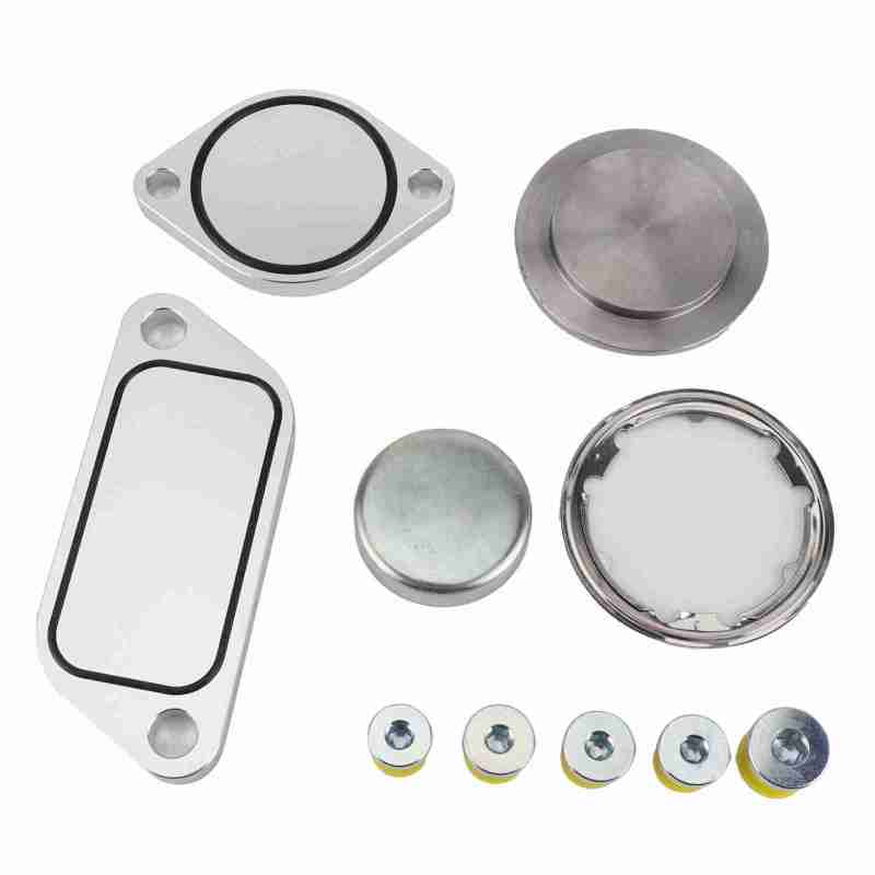 Egr Plug Kit: 5pcs Aluminium Alloy Gaskets 5pcs Rubber Plugs - Durable Cnc Laser Cut High Reliability Components For Isx 15 Cm2250 Cm2350 Engines In Peterbilt Mack Freightliner Trucks - Image 4