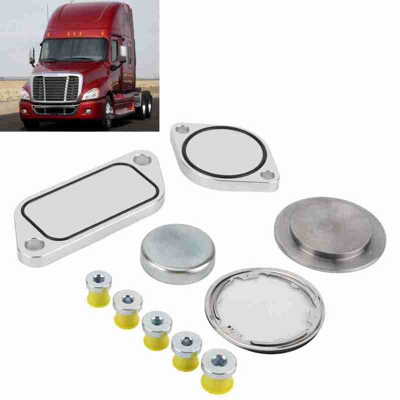 Egr Plug Kit: 5pcs Aluminium Alloy Gaskets 5pcs Rubber Plugs - Durable Cnc Laser Cut High Reliability Components For Isx 15 Cm2250 Cm2350 Engines In Peterbilt Mack Freightliner Trucks - Image 5