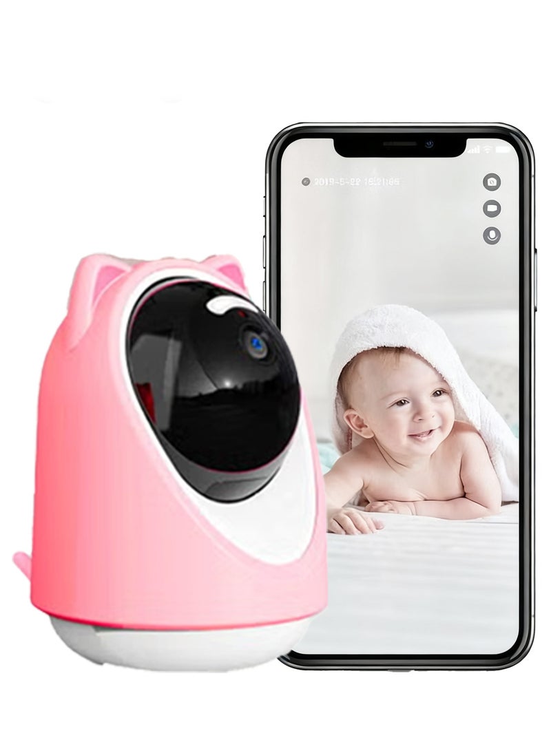 ليتينج جهاز مراقبة الأطفال اللاسلكي مع شاشة LCD ورؤية ليلية ومستشعر درجة الحرارة - Image 1