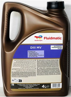 TOTAL Automatic Transmission Fluid Dexron3 4Ltr  - Image 2