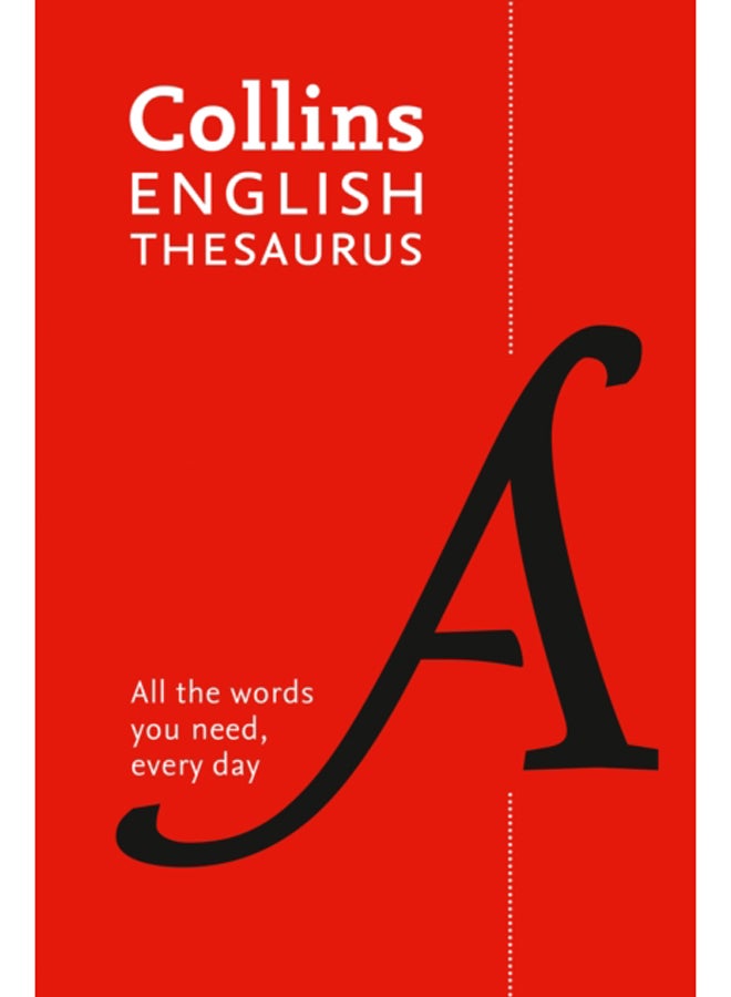 Paperback English Thesaurus Essential : All the Words You Need, Every Day 