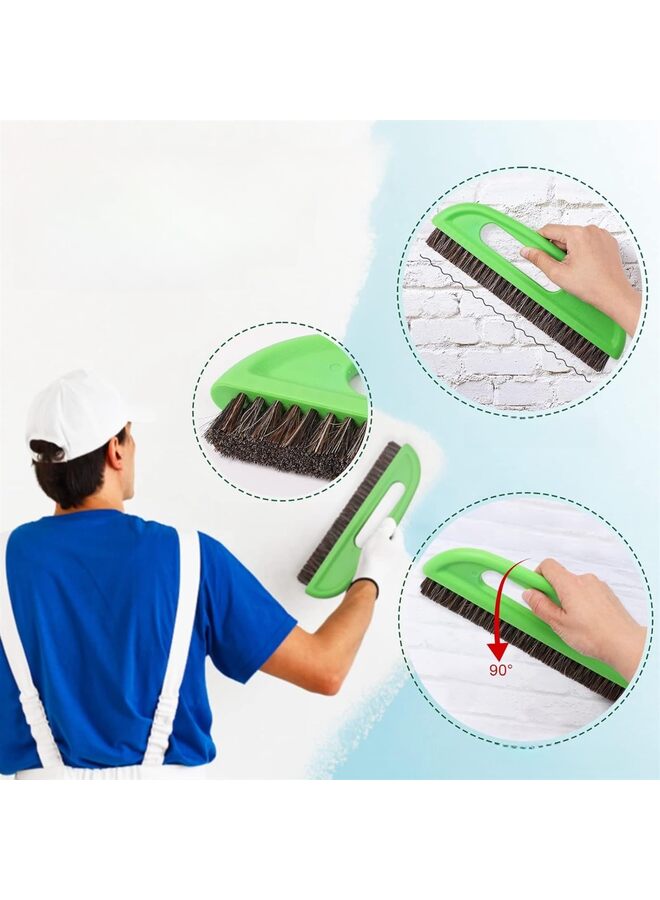 أدوات تنعيم ورق الجدران، مجموعة أدوات ورق الجدران مع ممسحة ناعمة، بكرة خياطة، فرشاة ورق جدران لتعليق ورق الجدران - Image 5