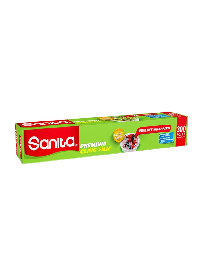 Sanita Cling Film Roll Clear 30cm - Image 1