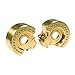 RCLions Brass Outer Portal Drive Housing 2pcs Heavy Weight 95g for 110 RC Crawler Car TRX4 TRX6 Upgrade Parts - Image 4