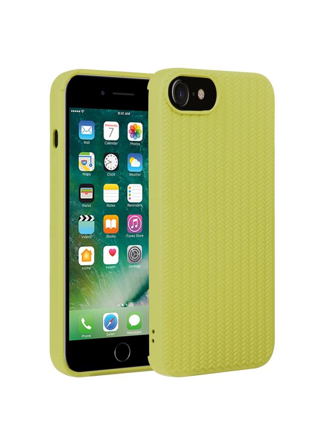 اس-توب جراب لهاتف iPhone SE 2022 / SE 2020 / 7 / 8 جراب هاتف من السيليكون بنسيج منسوج - Image 1