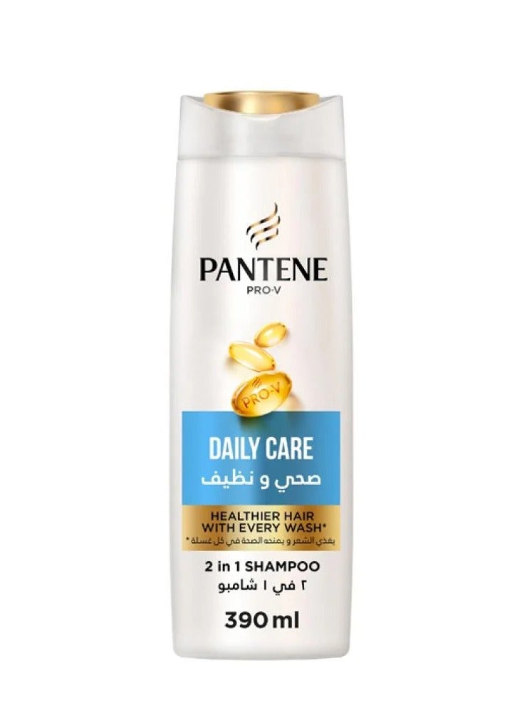 Pantene DAILY CARE 2-in-1 Shampoo and Conditioner, 390 ml​