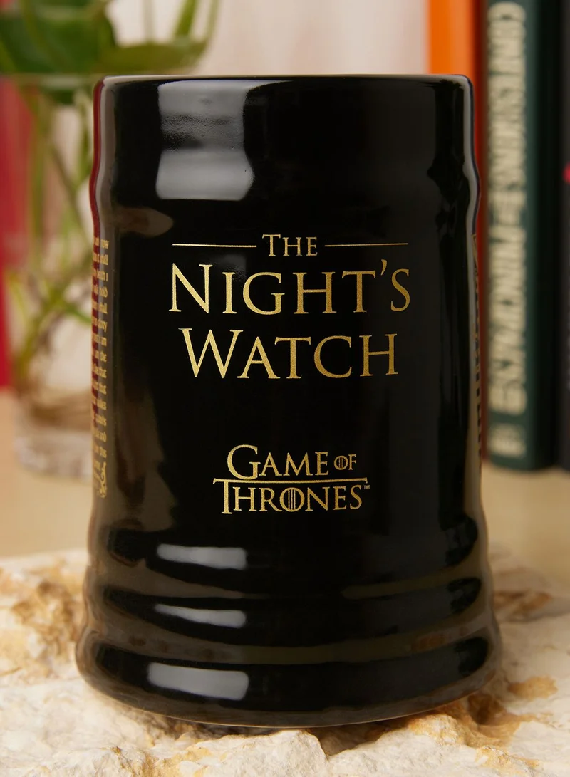 GAMES OF THRONES GAME OF THRONES - NIGHT'S WATCH OATH (CERAMIC STEI