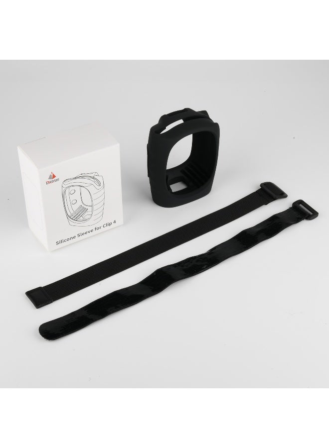JBL Clip 4 Compatible Silicone Case Bluetooth Wireless Speaker, JBL Clip 4 Travel Protection Case (black)  - Image 1