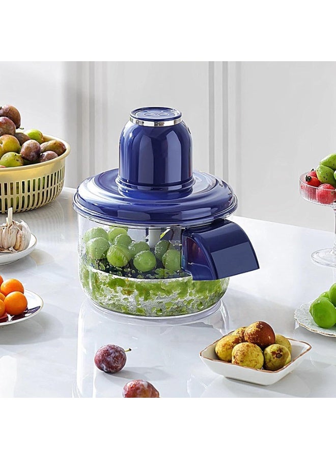 terrion Electric Grape Peeler Machine,Electric Garlic Peeling Machine - Kitchen Food Prep Equipment USB Charging for Healthy Eating Garlic Tomato Blueberries Salad - Image 4