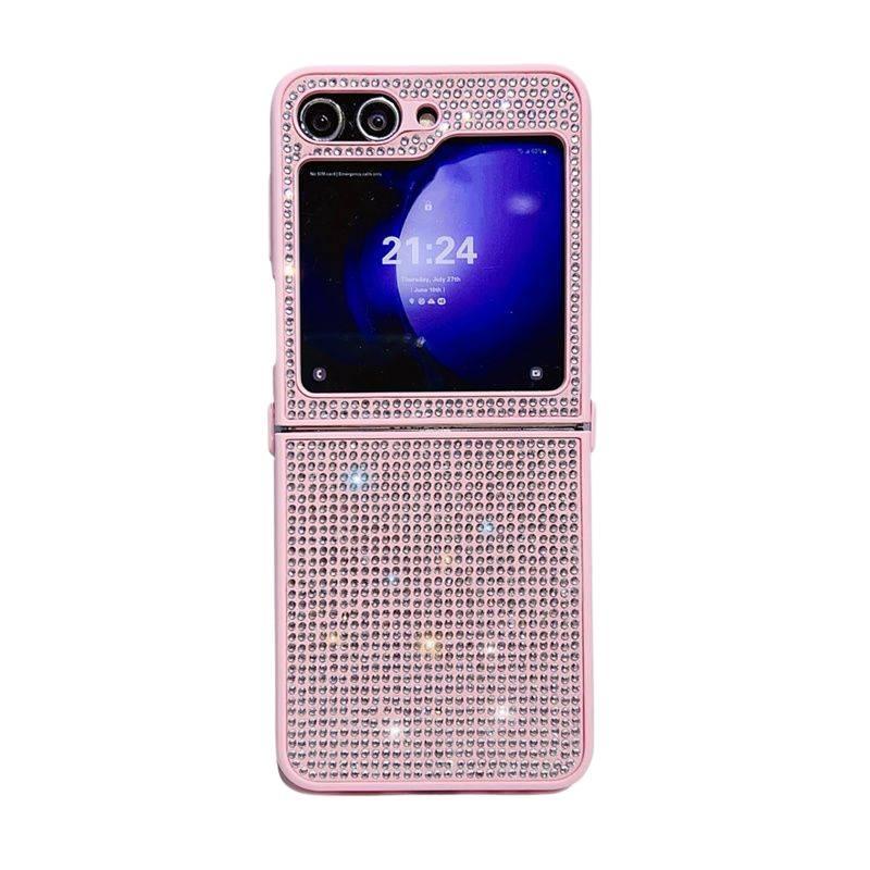 Protective Case | Drop Protection | Anti-Fingerprint | Pink | Shockproof Cover for Samsung Galaxy Z Flip 7 - Image 1