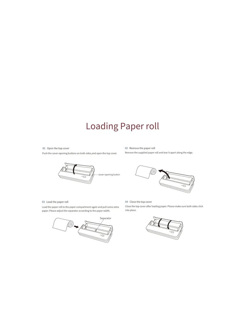 Terabyte A4 Thermal Printing Paper Roll White  - Image 4