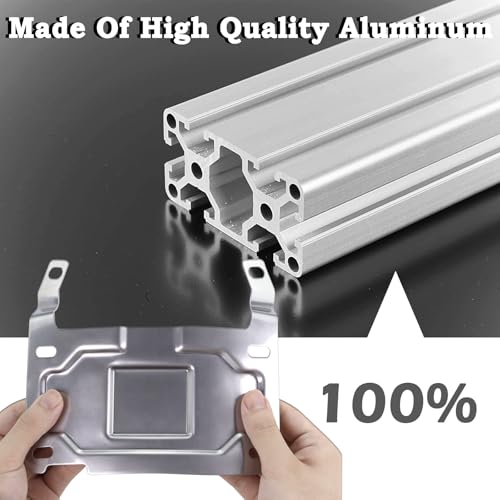 KOONDHEEND License Plate Relocation Bracket For Harley-Davidson | Fits 1986-2023 Harley Electra Glide/Road King/Softail/Touring | Silver Aluminum | Rear Lower Position | Custom Style - Image 4