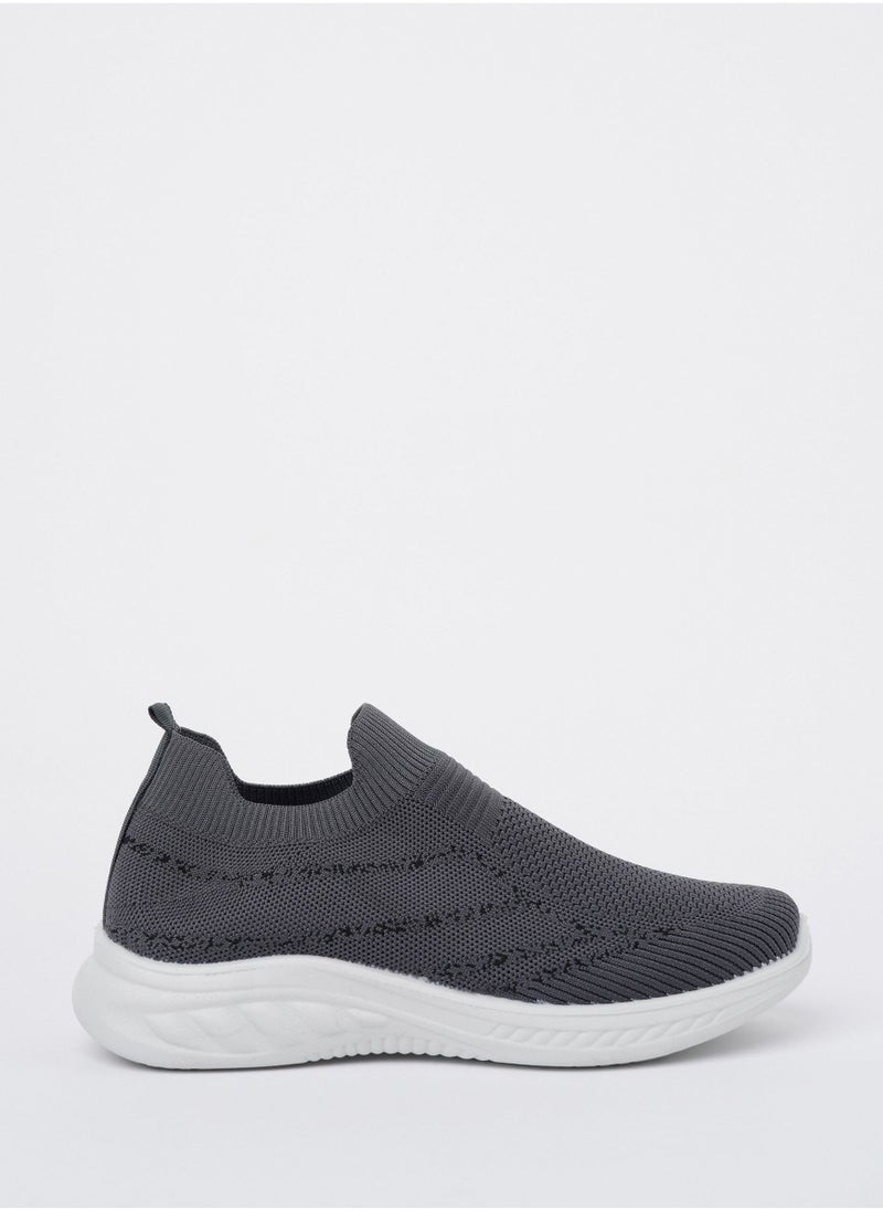 Cobblerz Cobblerz Men's Slip-on Low Top Sneakers GREY  - Image 1