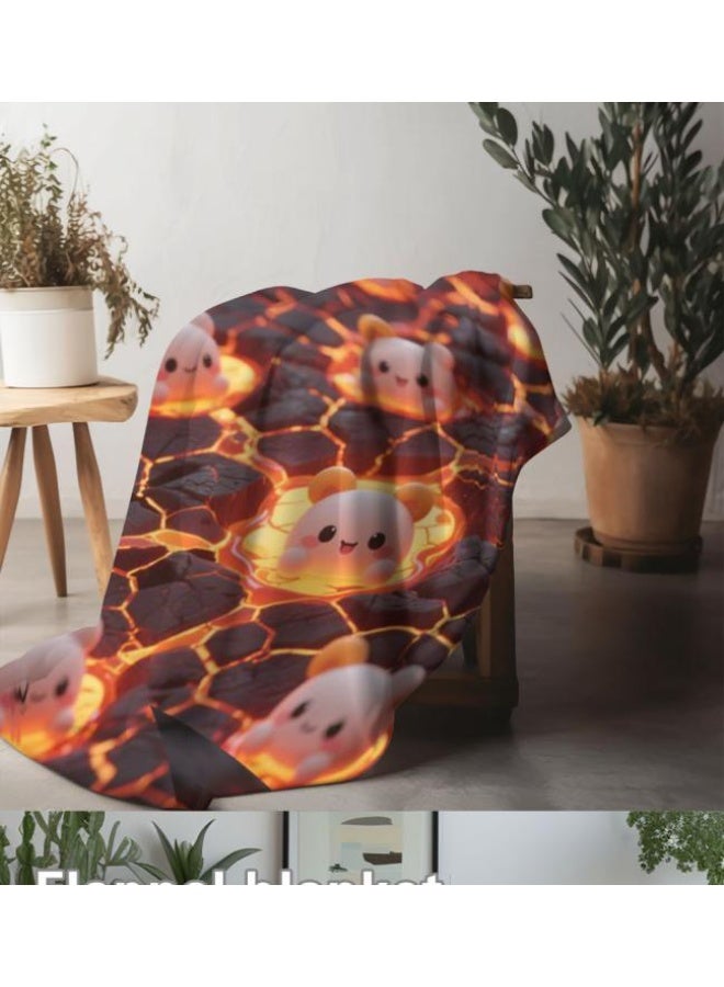 عام بطانية رقيقة من الفانيلا (حرارة ومريحة، ومناسبة للنوم واستخدام اللعبة والغبار والرمل) 150 سم * 200 سم - 355 - Image 3