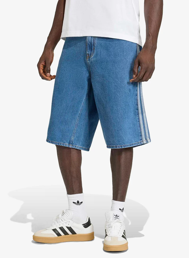 adidas Originals Firebird Adicolor Denim Shorts