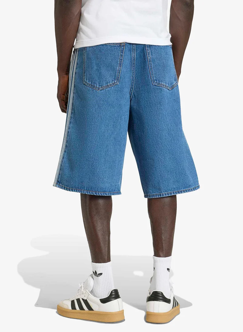 adidas Originals Firebird Adicolor Denim Shorts