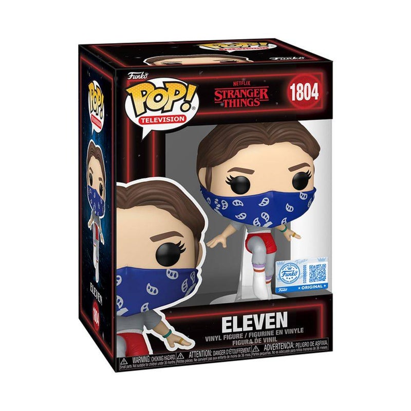 Funko POP! Television Stranger Things Eleven with Bandana (Floating) Vinyl Figure (10.9 cm) - Image 1