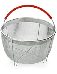 Salbree Original  Steamer Basket for 3qt Instant Pot Accessories, Stainless Steel Strainer and Insert fits IP Insta - Image 1