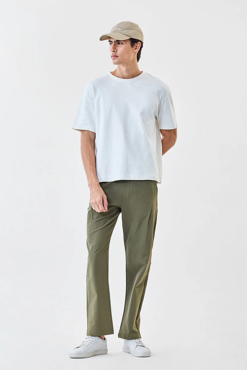 SNITCH بنطلون بقصة مريحة بنقوش