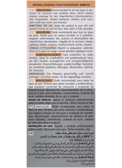 فارماسيريس كريم أساس سائل معتدل التغطية من فارماسيرز بي إتش، رملي 02، 30 مل  - Image 3