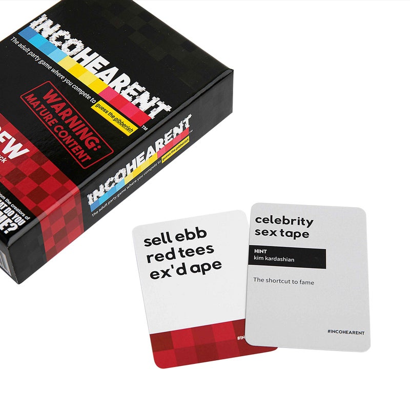 WHAT DO YOU MEME? Incohearent Expansion Pack NSFW Edition by Relatable, Designed to Add On to Incohearent Core Game, Funny Card Game for Adults, Good for Party Games, Includes 180 Cards - Image 2