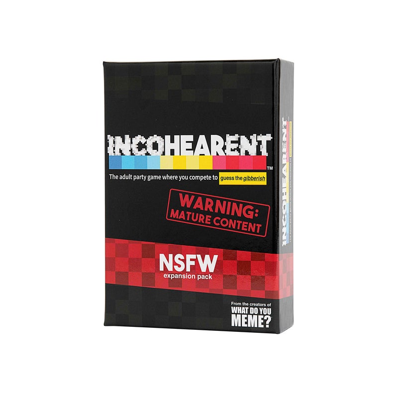 WHAT DO YOU MEME? Incohearent Expansion Pack NSFW Edition by Relatable, Designed to Add On to Incohearent Core Game, Funny Card Game for Adults, Good for Party Games, Includes 180 Cards - Image 5