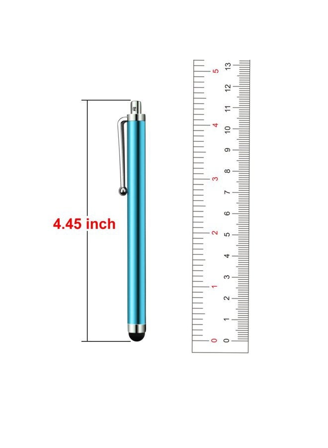 LIBERRWAY Stylus Pens for Touch Screens, LIBERRWAY Pen 10 Pack of Pink Purple Black Green Silver Universal Screen Capacitive Compatible with Kindle ipad iPhone Samsung - Image 2