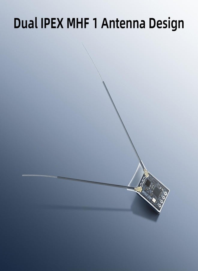Radiolink 2.4GHz ER16 ELRS FPV 16CH Receiver Come with Dual IPEX MHF 1 Antenna for T12D T16D TX16S ExpressLRS RC Transmitter and More - Image 4