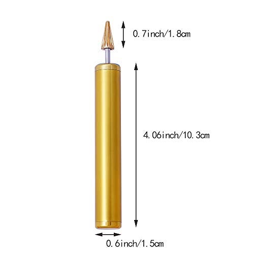 BUTUZE Convenient Leather Edge Dye Pen, Colorful Edge Roller Applicator,Essential Leather Edge Printing Tool for Leather Craft DIY,Leather Working,Leather Making - Image 2