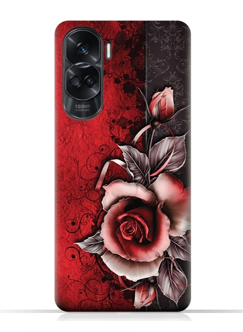 إيه إم سي ديزاين غطاء حماية بطبعة هاتف هونور 90 ليت ( LTE / 5G )