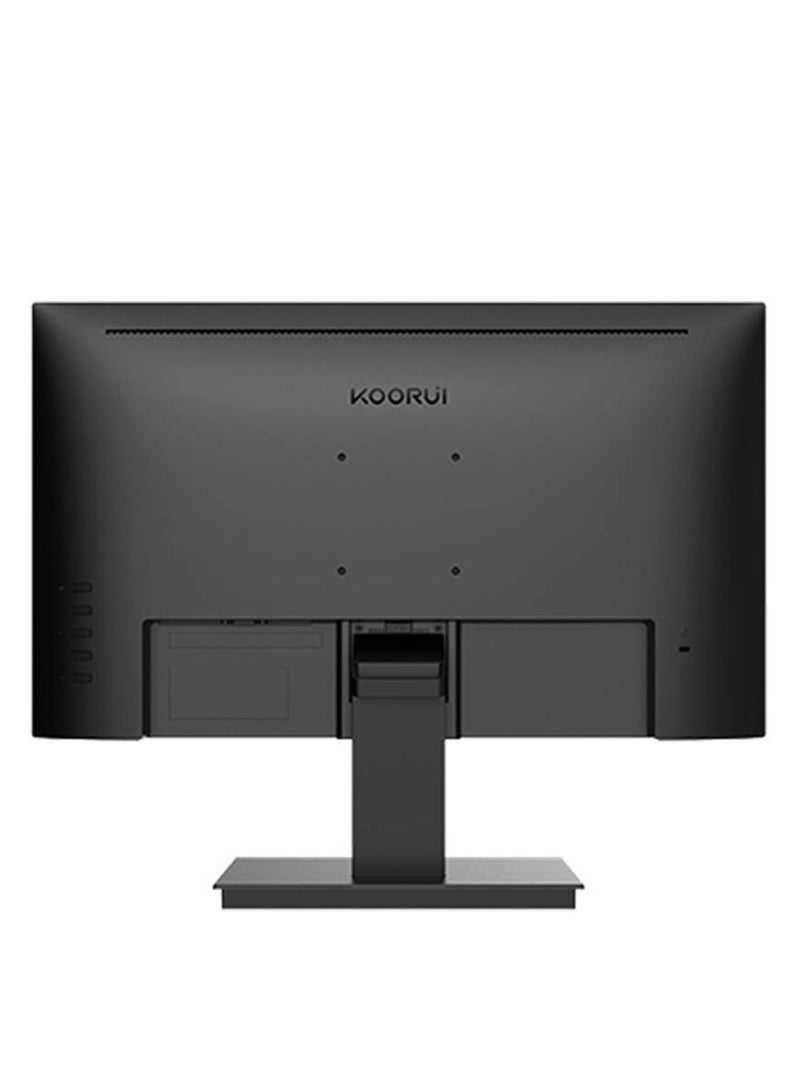 KOORUI KOORUI 22N1 22" FHD Business VA Monitor, Ultra Thin Bezel Display, 75Hz Refresh Rate, 5ms Response Time, 99% sRGB Color Gamut, Eye Care, Ergonomic Tilt, VESA Mounting, HDMI VGA Ports, Black  - Image 2